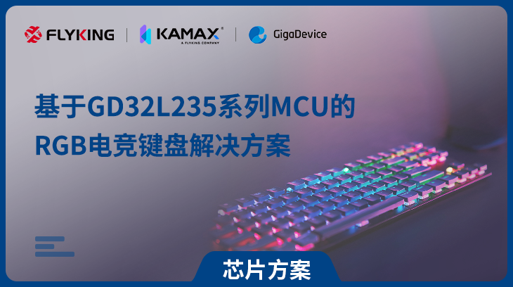 芯片方案 | 基于GD32L235系列MCU的RGB電競(jìng)鍵盤解決方案